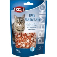Trixie PREMIO Tuna Sandwiches Сэндвичи с тунцом лакомство для кошек 50 г (42731)